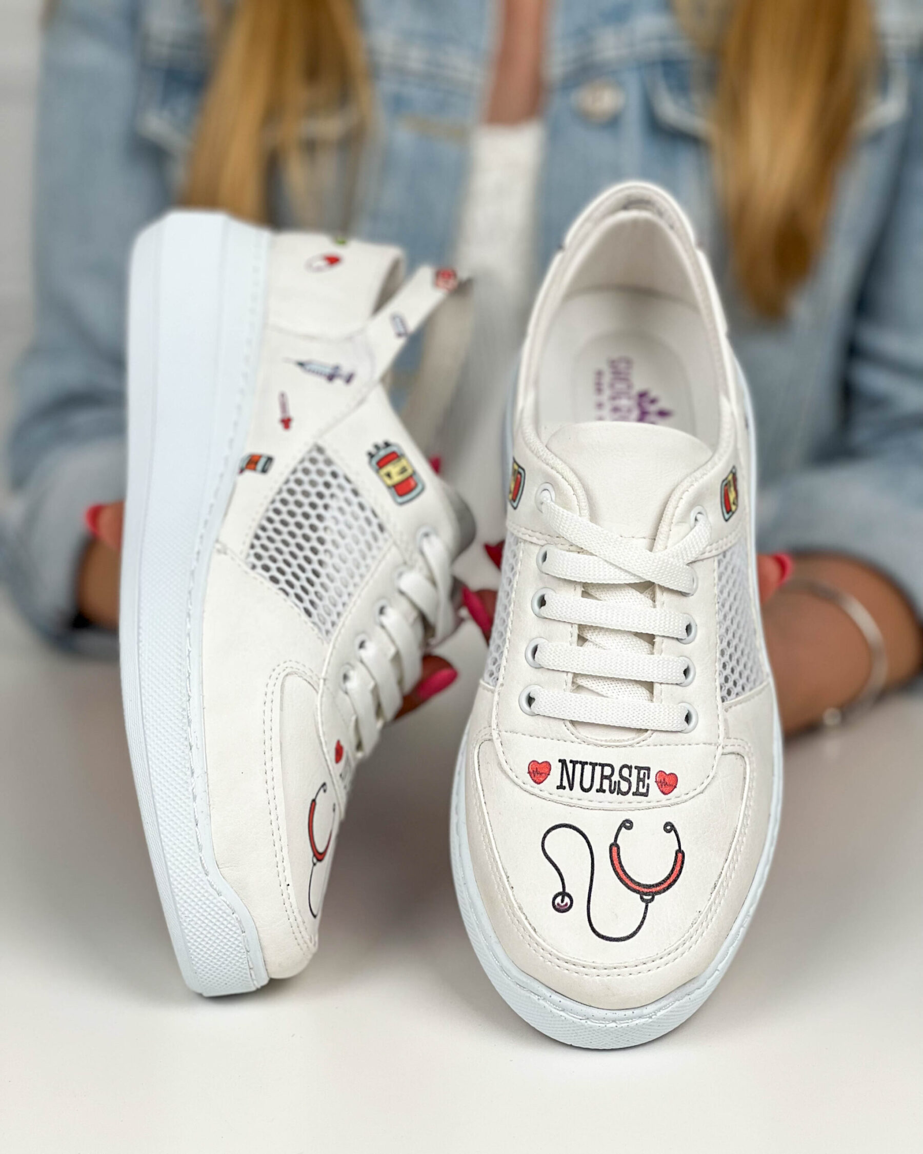Pantofi de lucru pentru femei Nurse 600012 Adidași de lucru 18