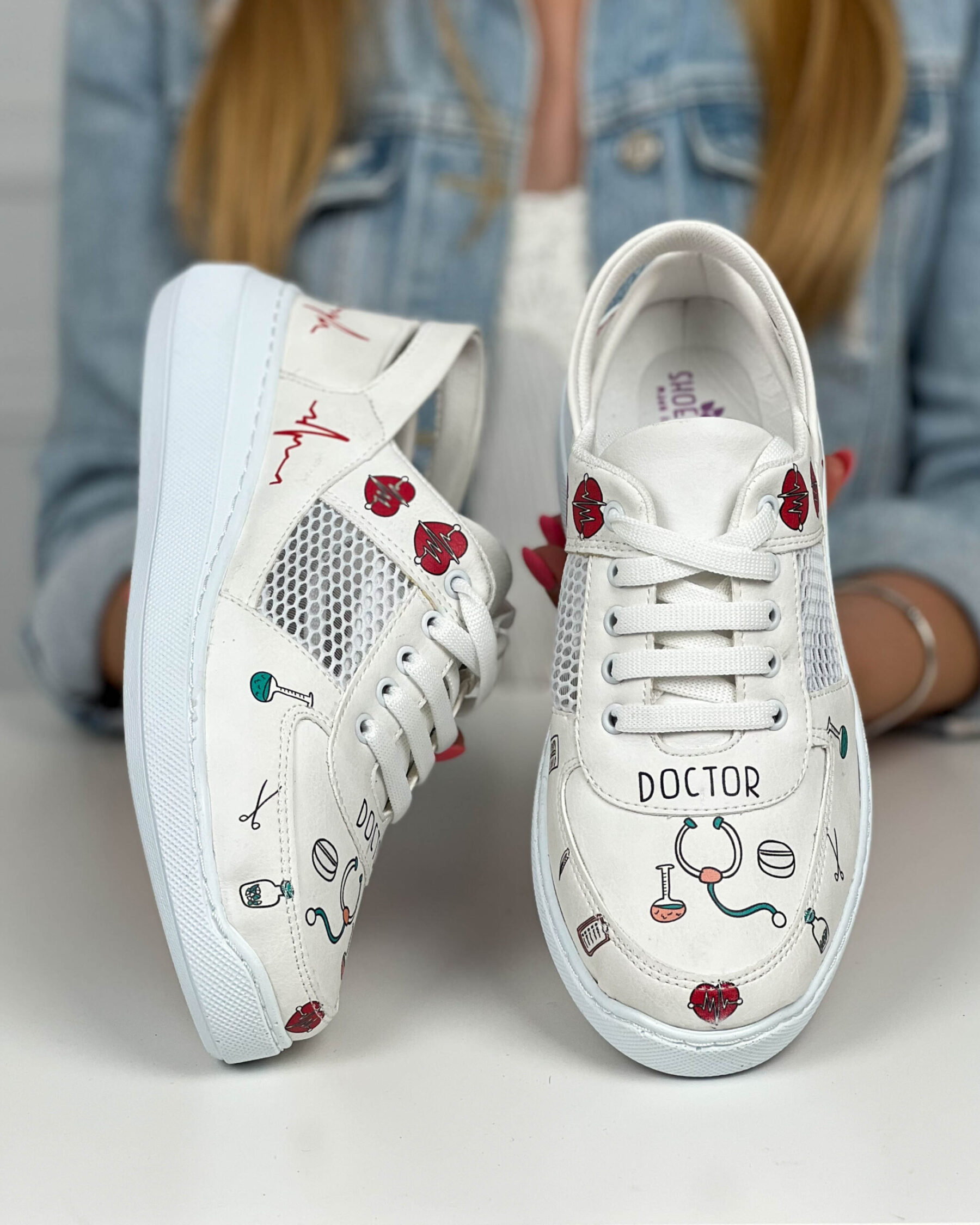 Pantofi de lucru pentru femei Doctor 600002 Adidași de lucru 18