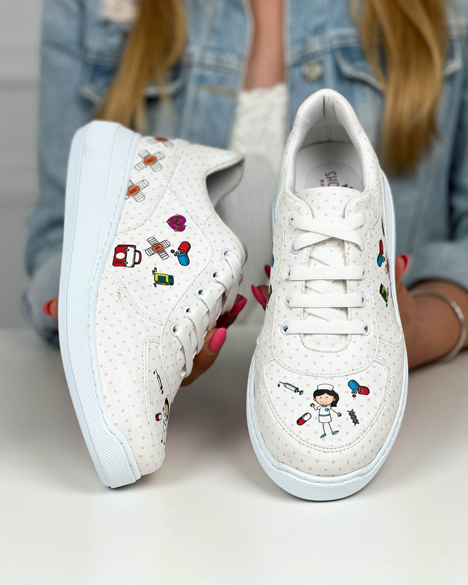 Pantofi de lucru pentru femei Pharma 600021 Adidași de lucru 18