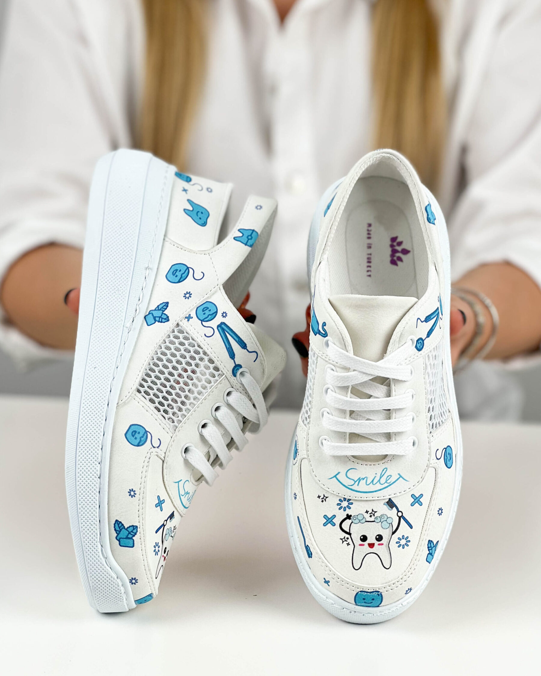 Pantofi de lucru pentru femei Toothboy 600024 Adidași de lucru 18