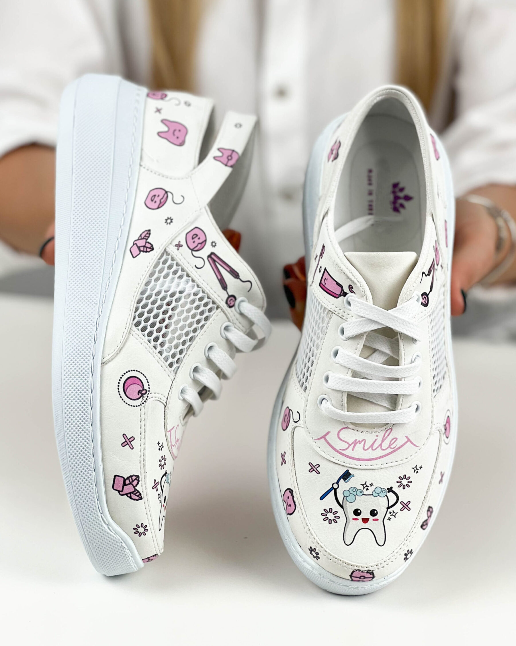 Pantofi de lucru pentru femei Toothgirl 600025 Adidași de lucru 18