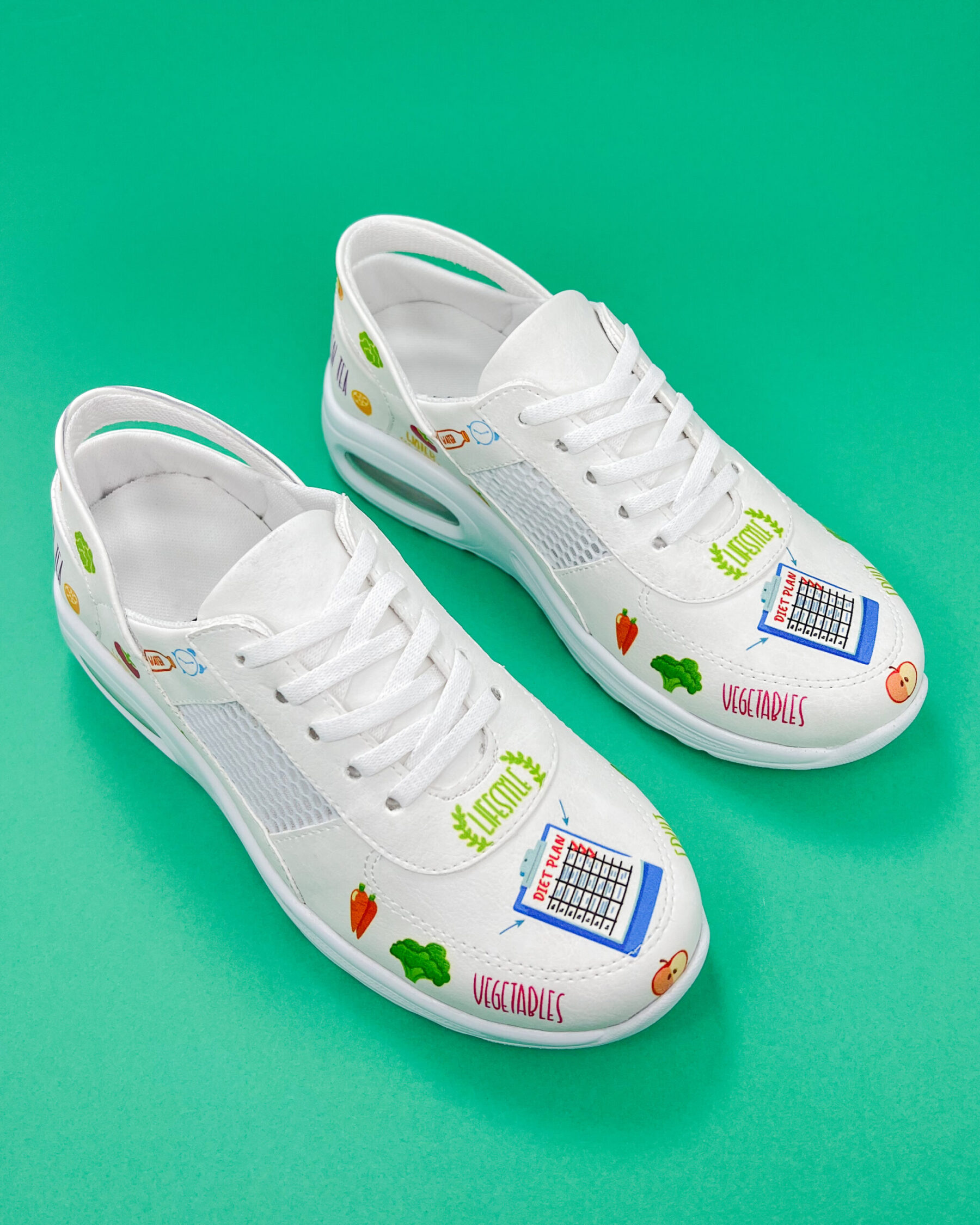 Pantofi de lucru cu imprimeu colorat 400014 Adidași de lucru 18