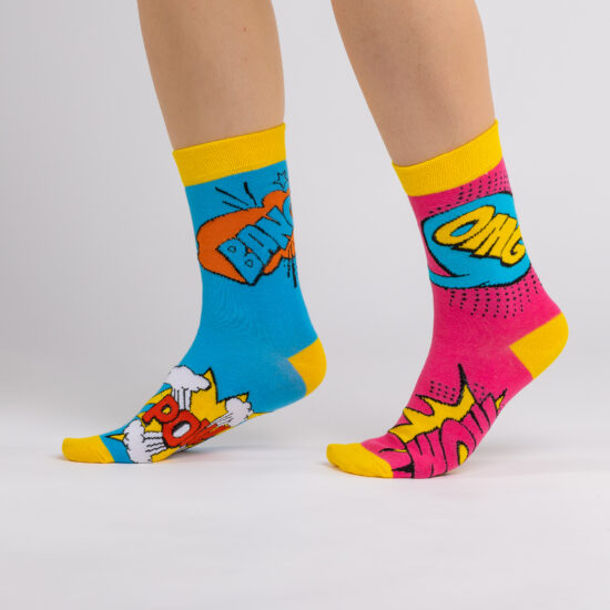 Șosete colorate pentru femei Șosete cu model 2