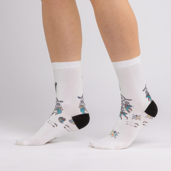 Șosete colorate pentru femei Șosete cu model 2