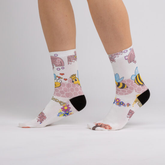 Șosete colorate pentru femei Șosete cu model 2