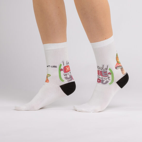 Șosete colorate pentru femei Șosete cu model 2