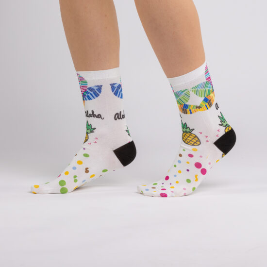 Șosete colorate pentru femei Șosete cu model 2