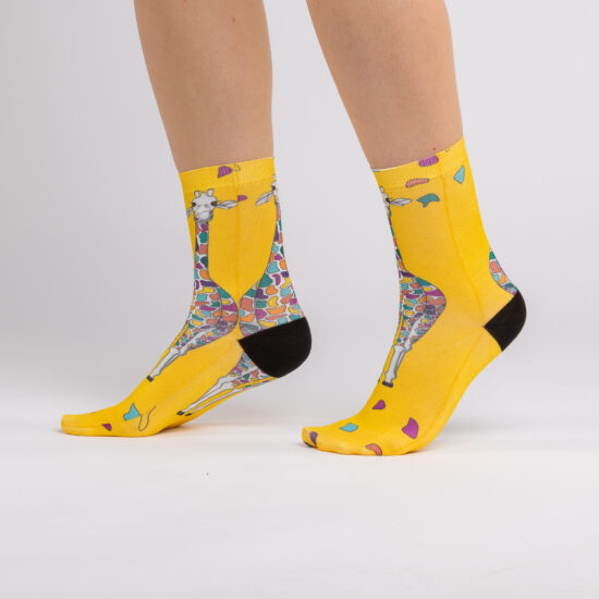 Șosete colorate pentru femei Șosete cu model 2