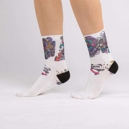 Șosete colorate pentru femei Șosete cu model 2