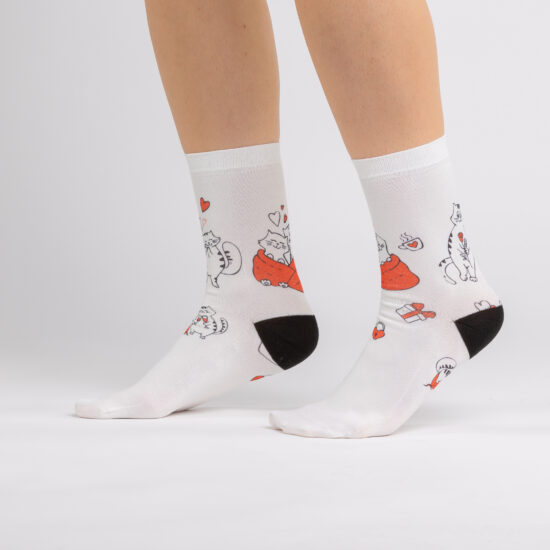 Șosete colorate pentru femei Șosete cu model 2