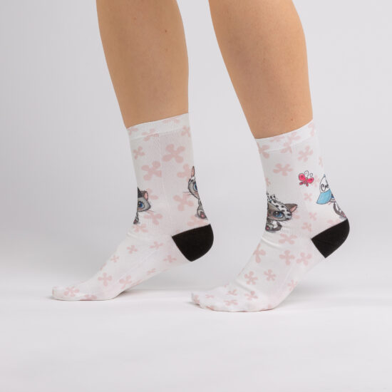 Șosete colorate pentru femei Șosete cu model 2