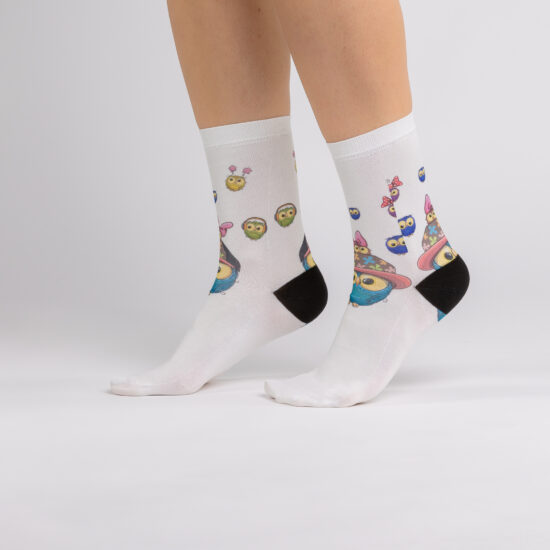 Șosete colorate pentru femei Șosete cu model 2