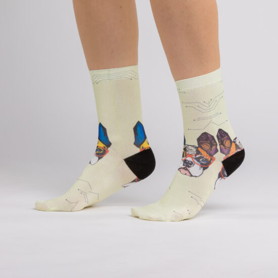 Șosete colorate pentru femei Șosete cu model 2