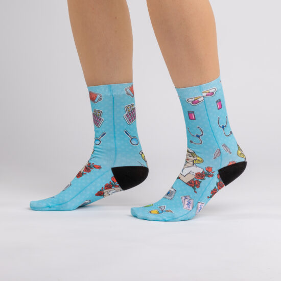 Șosete colorate pentru femei Șosete cu model 2