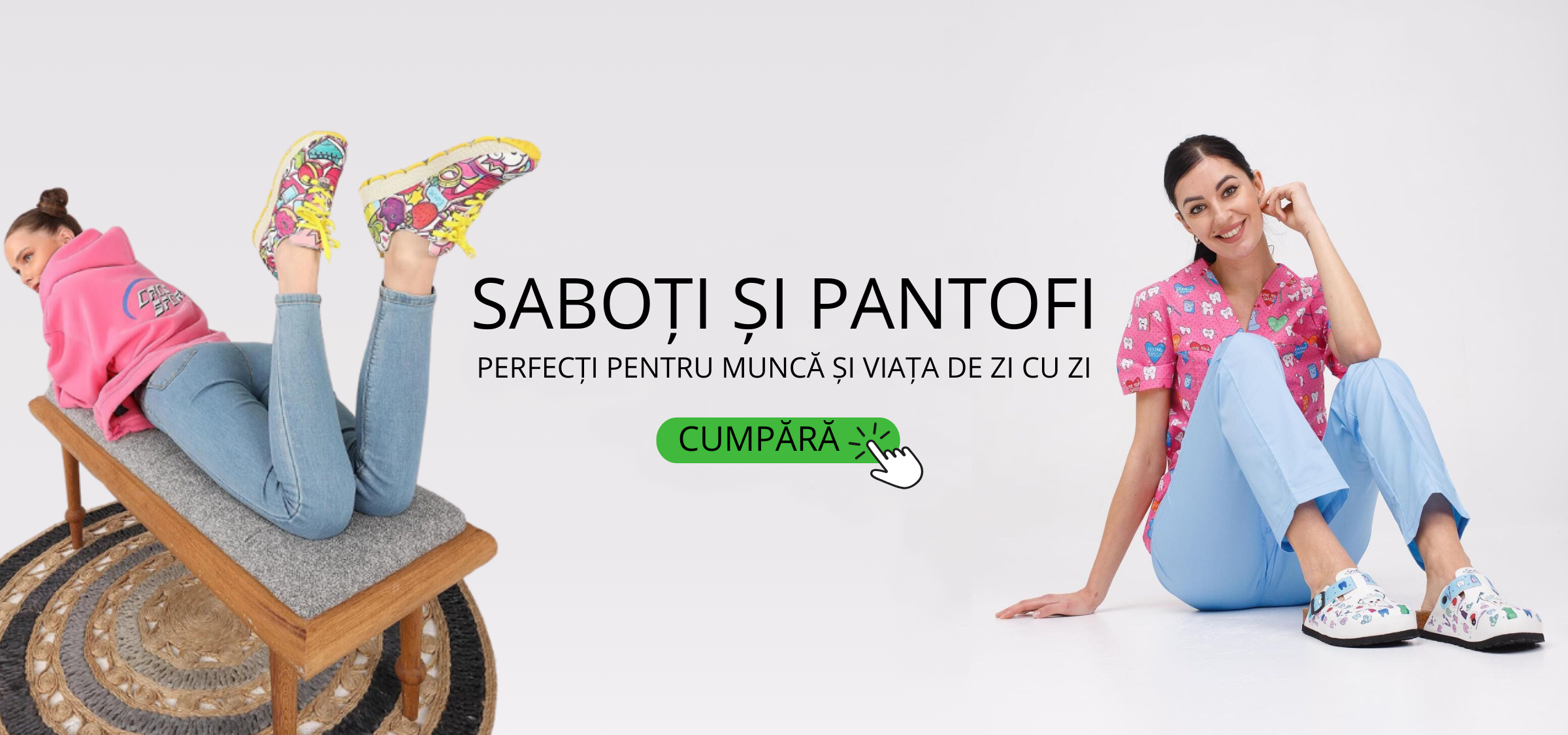 SABOȚI ȘI PANTOFI PERFECȚI PENTRU MUNCĂ ȘI VIAȚA DE ZI CU ZI