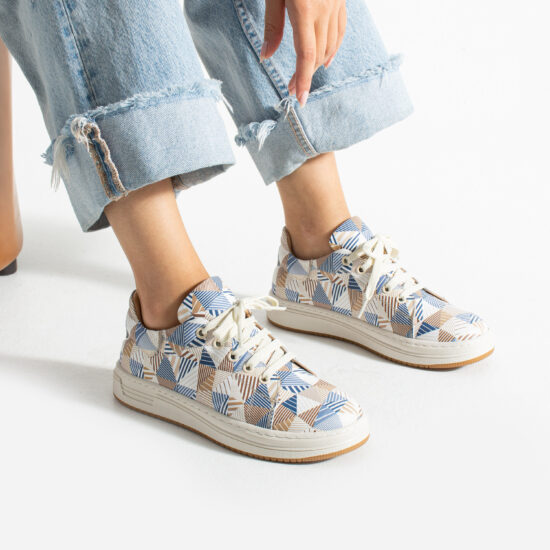 Adidași damă casual din piele colorați Adidași colorați 2