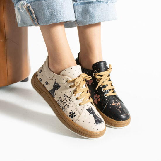 Adidași damă casual din piele colorați Adidași colorați 2