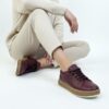 Pantofi sport taupe de damă ușori din piele naturală Adidași colorați 5 Pantofi sport taupe de damă ușori din piele naturală Adidași colorați 5