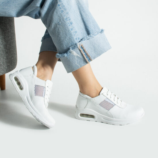 Pantofi anatomici de lucru din piele Adidași colorați Culoare uni