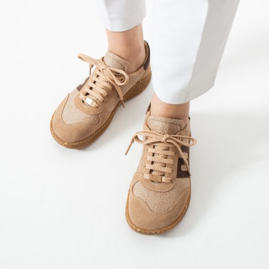 Încălțăminte barefoot damă cu vârf lat – Almond Adidași colorați 2