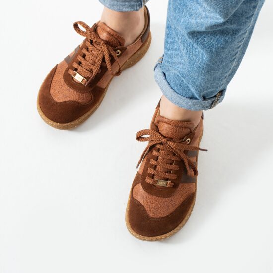 Încălțăminte barefoot damă cu vârf lat – Terracotta Adidași colorați 2