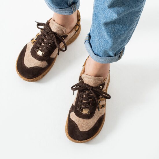 Încălțăminte barefoot damă cu vârf lat – Safari Adidași colorați 2