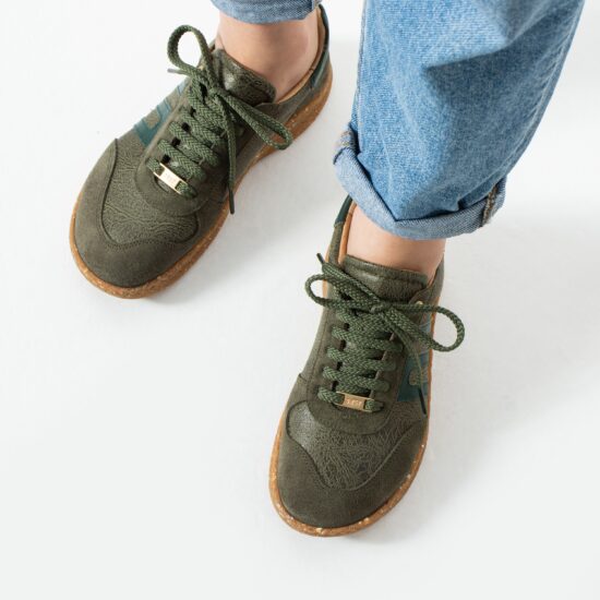 Încălțăminte barefoot damă cu vârf lat – Olive Adidași colorați 2