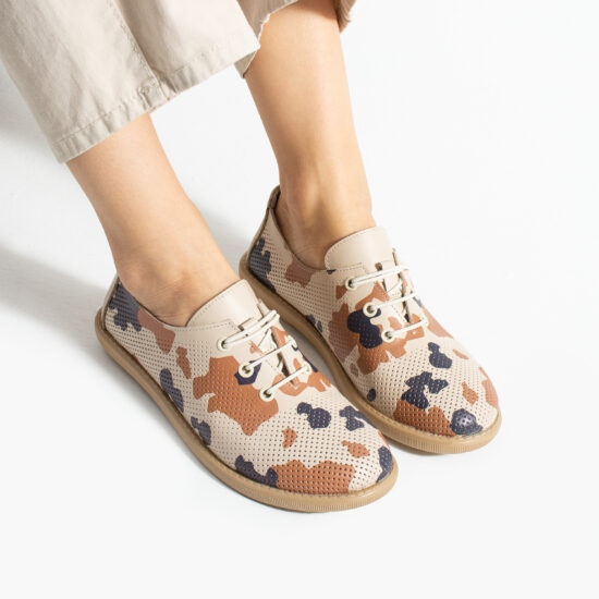 Pantofi casual cu imprimeu camuflaj din piele naturală cu spumă de memorie Pantofi casual 11 Pantofi casual cu imprimeu camuflaj din piele naturală cu spumă de memorie Pantofi casual 11