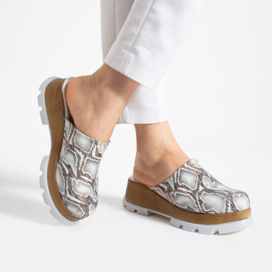 Imara Python Silver Damă Imara Python Silver от Естествена кожа