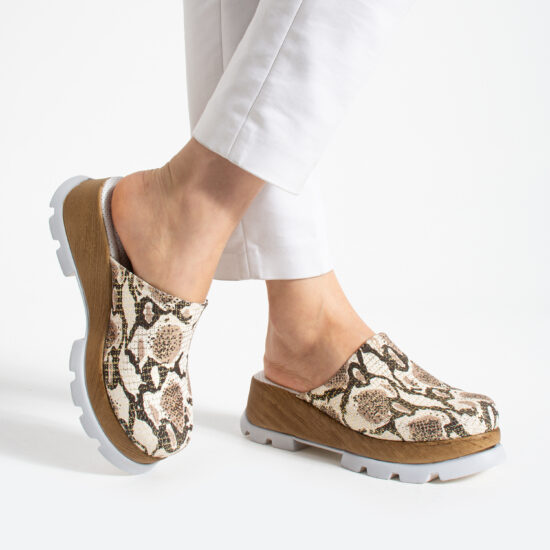 Imara Python Natural Damă Imara Python Natural от Естествена кожа