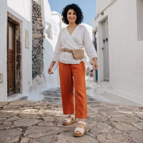 Marea Vivi Felice Sandale comode de damă din piele naturală - vedere de sus