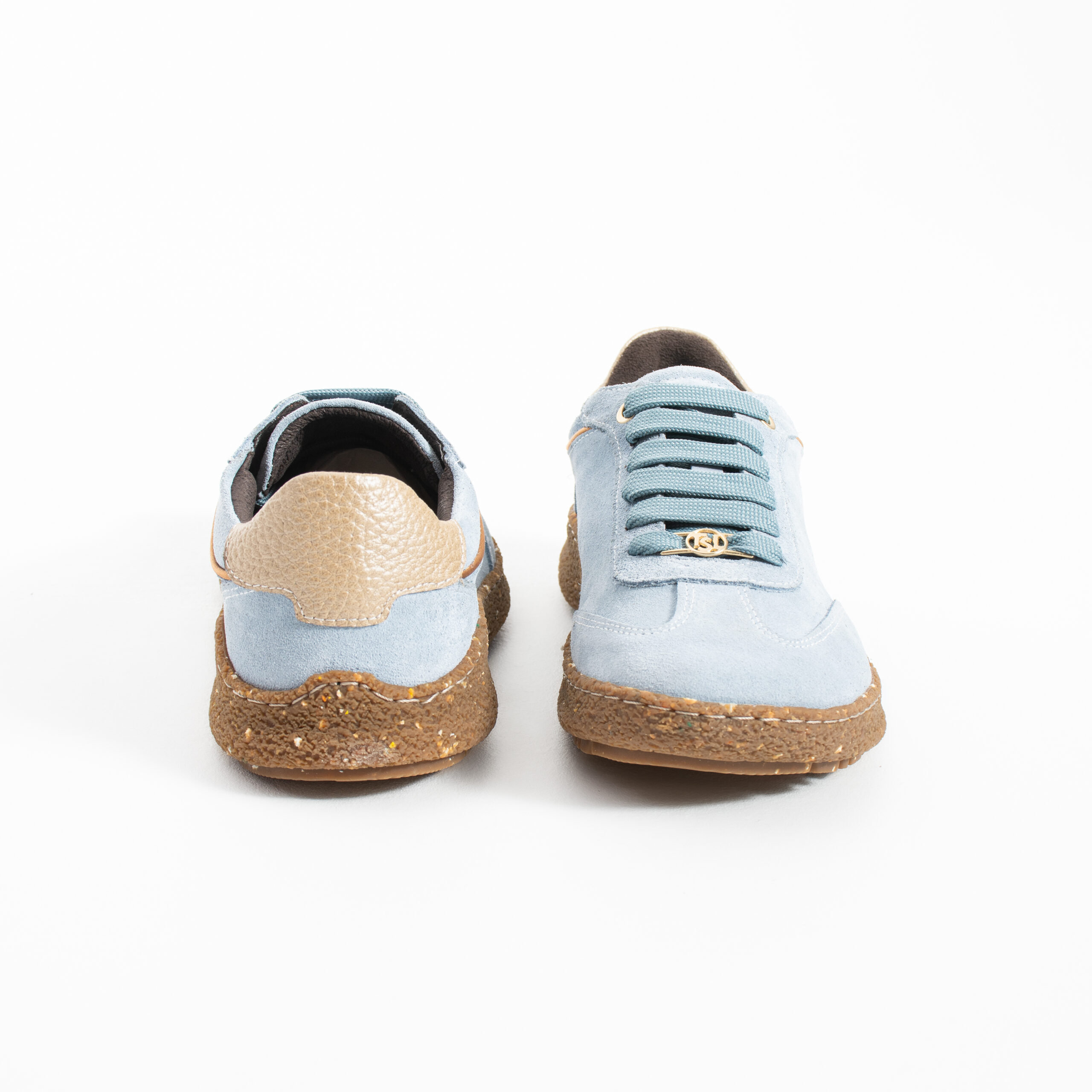 Încălțăminte barefoot damă din piele întoarsă cu vârf lat Sneakers de damă 7 Încălțăminte barefoot damă din piele întoarsă cu vârf lat - vedere de sus
