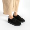 Pantofi de damă din piele naturală întoarsă cu spumă de memorie Pantofi casual de damă 6 Pantofi de damă din piele naturală întoarsă cu spumă de memorie Pantofi casual de damă 6