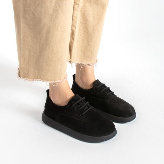Pantofi de damă din piele naturală întoarsă cu spumă de memorie Pantofi casual de damă Pantofi de damă din piele naturală întoarsă cu spumă de memorie Pantofi casual de damă