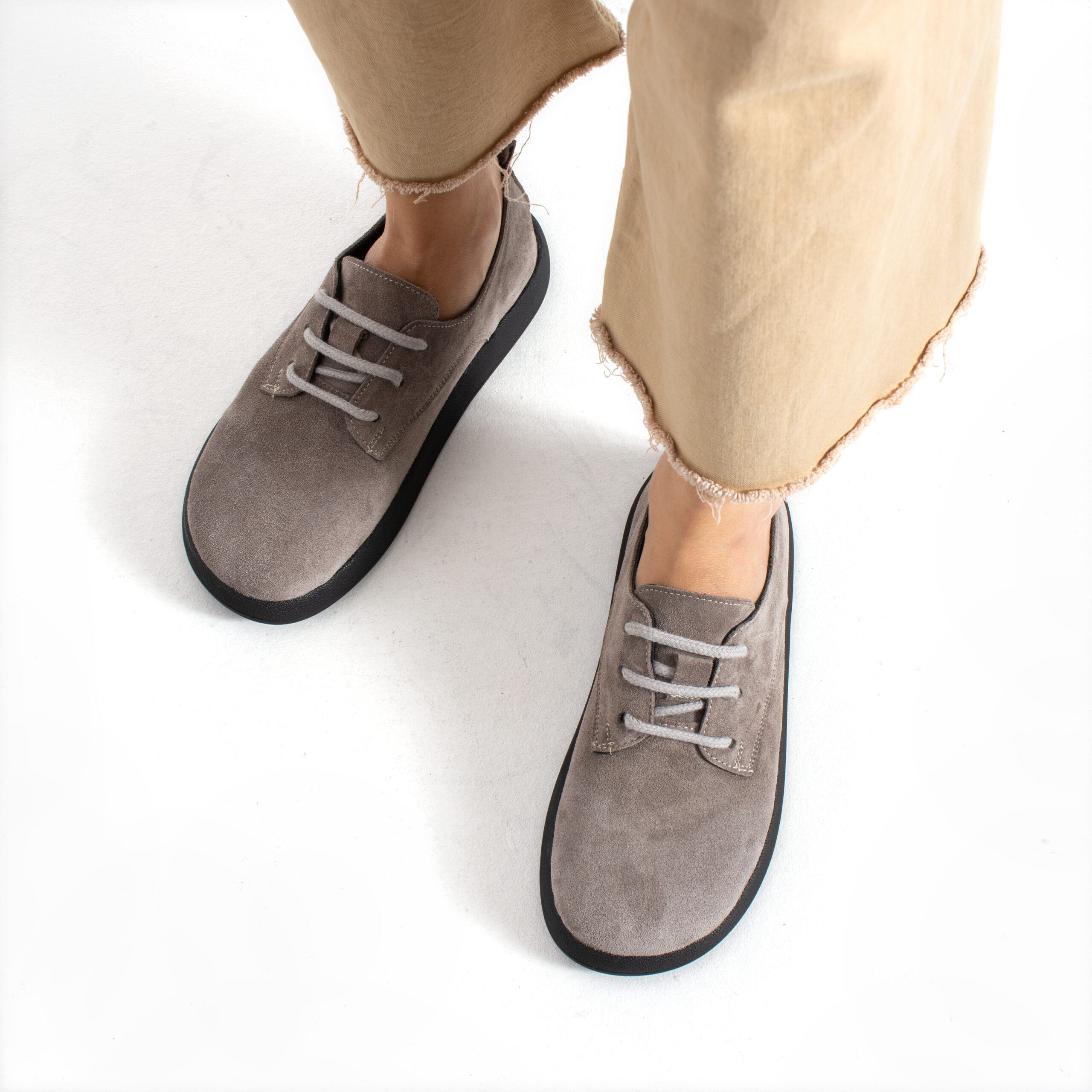 Pantofi de damă din piele naturală întoarsă cu spumă de memorie Pantofi casual de damă 3 Pantofi de damă din piele naturală întoarsă cu spumă de memorie Pantofi casual de damă 3