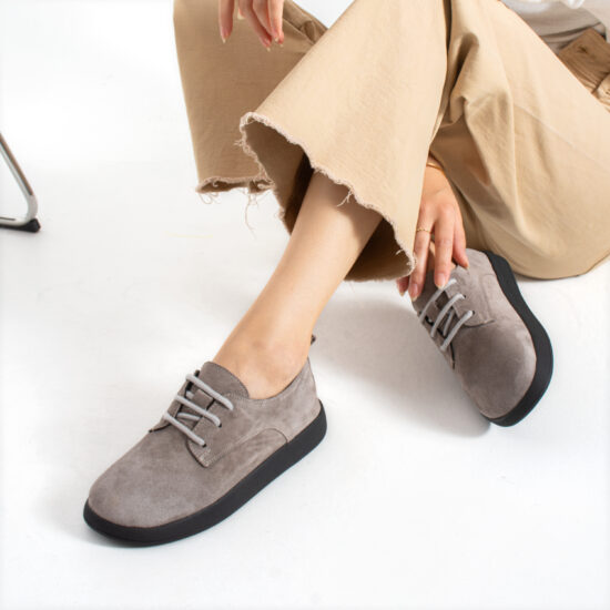 Pantofi de damă din piele naturală întoarsă cu spumă de memorie Pantofi casual de damă 13 Pantofi de damă din piele naturală întoarsă cu spumă de memorie Pantofi casual de damă 13