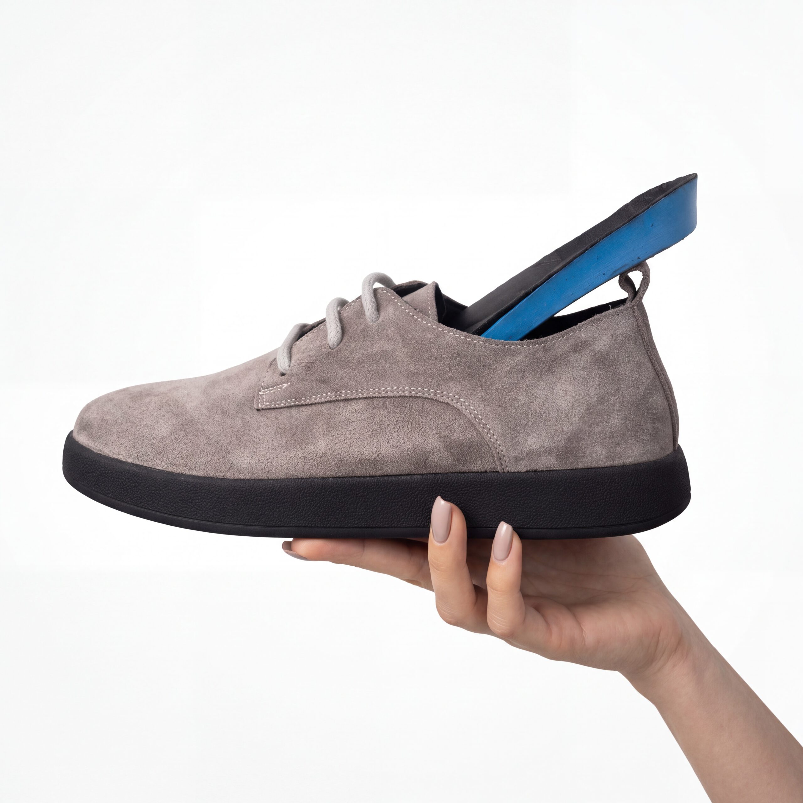 Pantofi de damă din piele naturală întoarsă cu spumă de memorie Pantofi casual de damă 7 Pantofi de damă din piele naturală întoarsă cu spumă de memorie Pantofi casual de damă 7