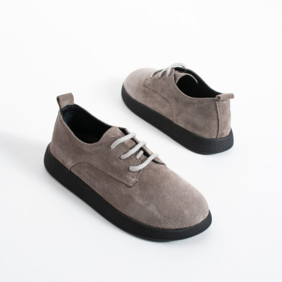 Pantofi de damă din piele naturală întoarsă cu spumă de memorie Pantofi casual de damă 17 Pantofi de damă din piele naturală întoarsă cu spumă de memorie Pantofi casual de damă 17