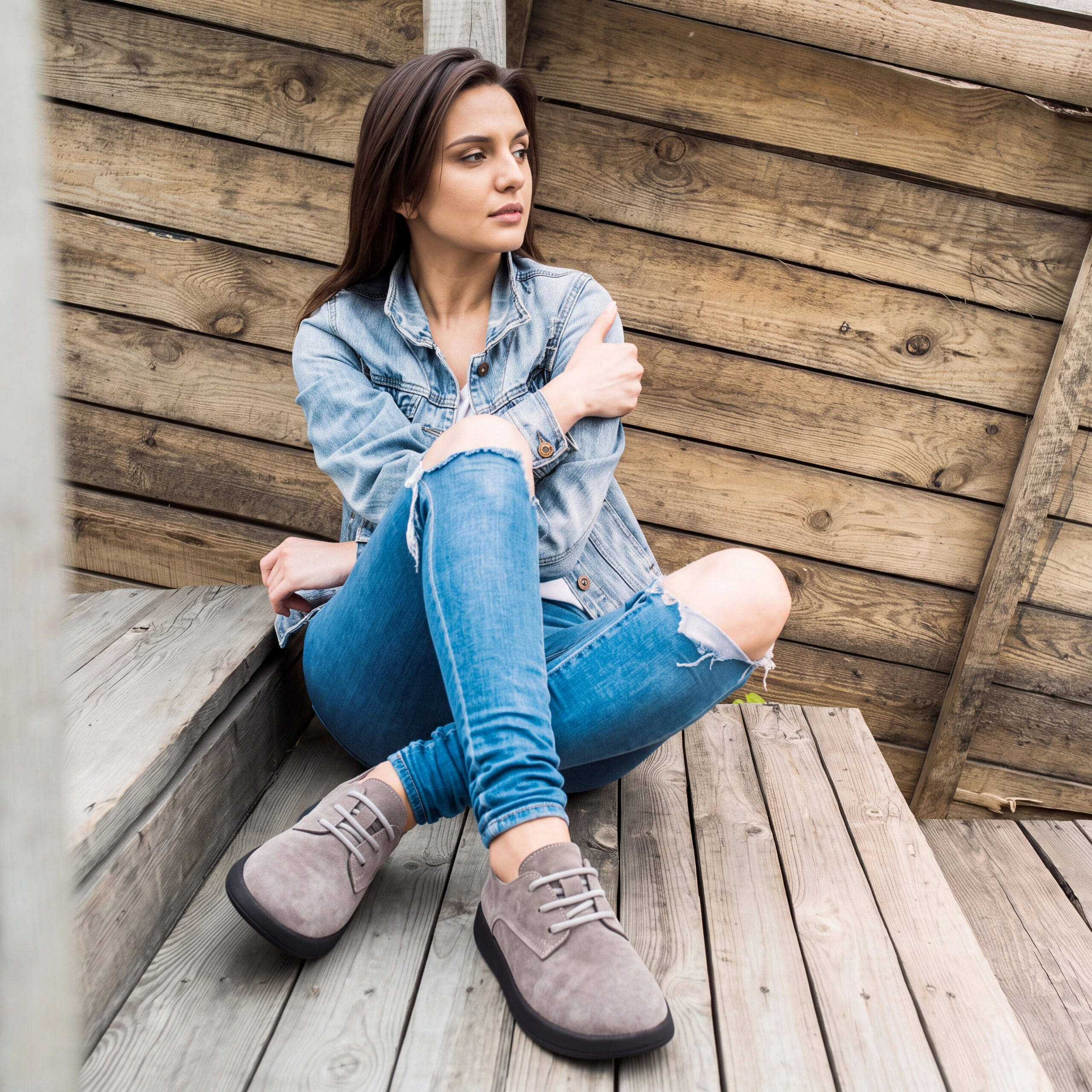 Pantofi de damă din piele naturală întoarsă cu spumă de memorie Pantofi casual de damă 9 Pantofi de damă din piele naturală întoarsă cu spumă de memorie Pantofi casual de damă 9