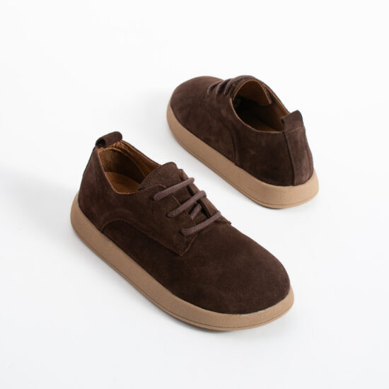 Pantofi de damă din piele naturală întoarsă cu spumă de memorie Pantofi casual de damă 16