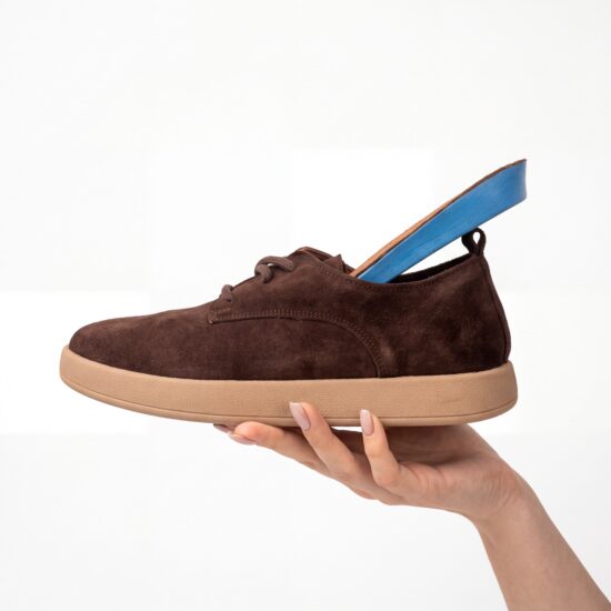 Pantofi de damă din piele naturală întoarsă cu spumă de memorie Pantofi casual de damă 18