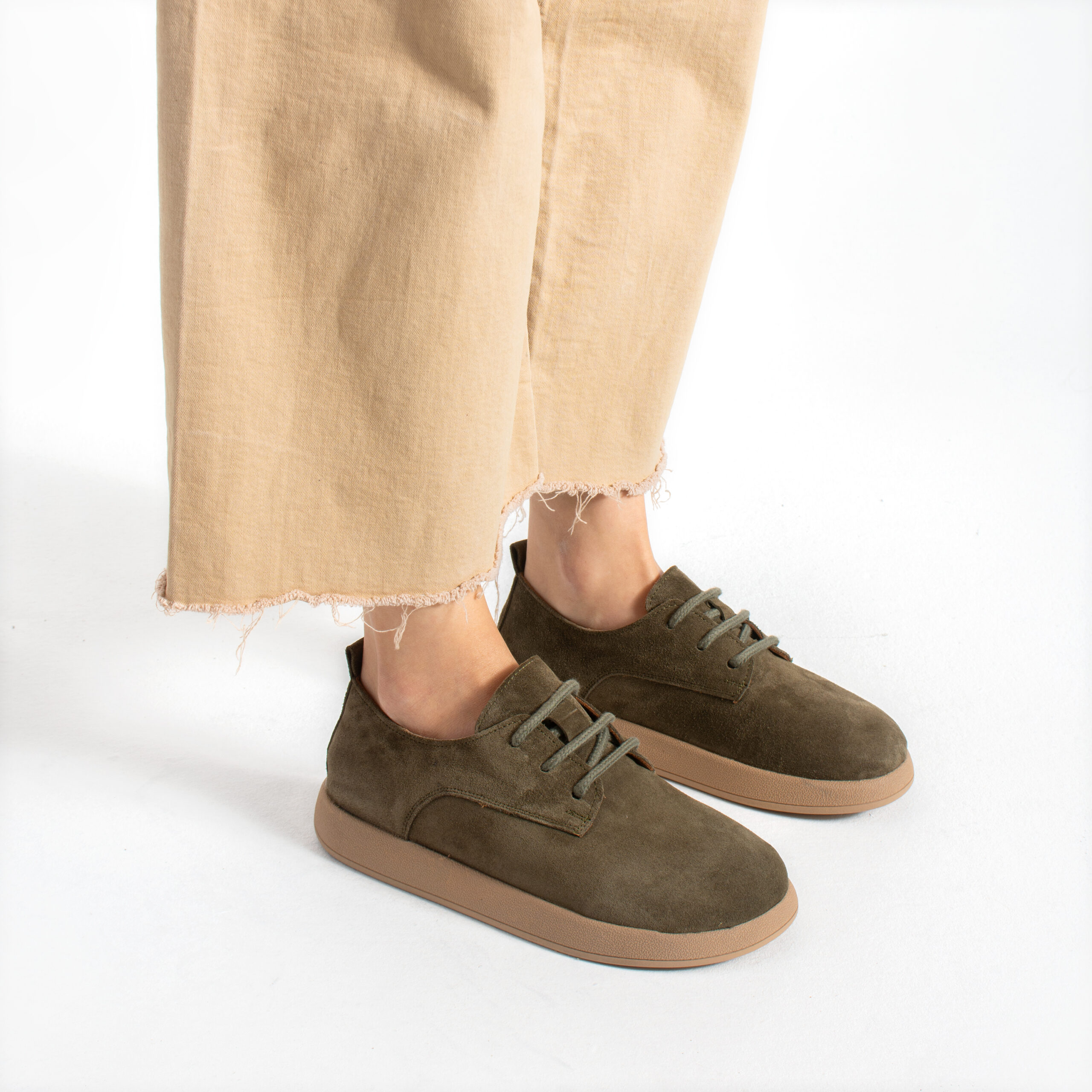Pantofi de damă din piele naturală întoarsă cu spumă de memorie Pantofi casual de damă Pantofi de damă din piele naturală întoarsă cu spumă de memorie Pantofi casual de damă