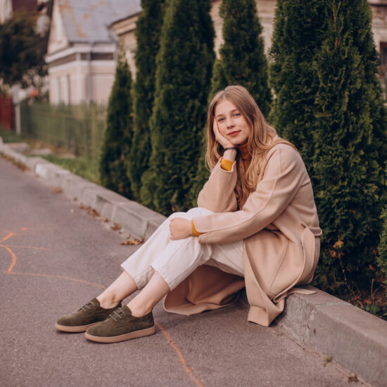 Pantofi de damă din piele naturală întoarsă cu spumă de memorie Pantofi casual de damă 12 Pantofi de damă din piele naturală întoarsă cu spumă de memorie Pantofi casual de damă 12