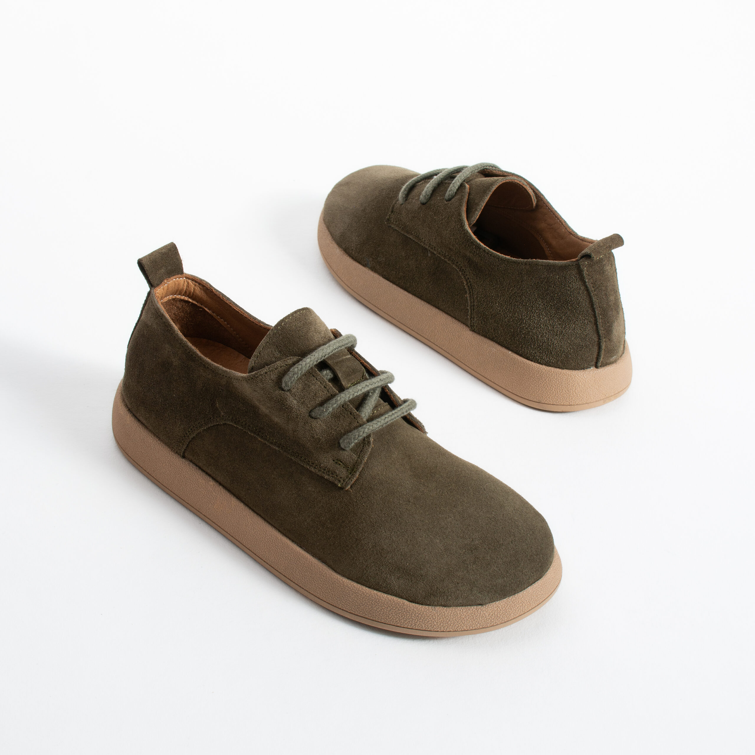 Pantofi de damă din piele naturală întoarsă cu spumă de memorie Pantofi casual de damă 8 Pantofi de damă din piele naturală întoarsă cu spumă de memorie Pantofi casual de damă 8