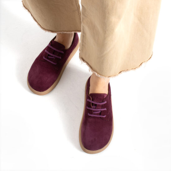 Pantofi de damă din piele naturală întoarsă cu spumă de memorie Pantofi casual de damă 12