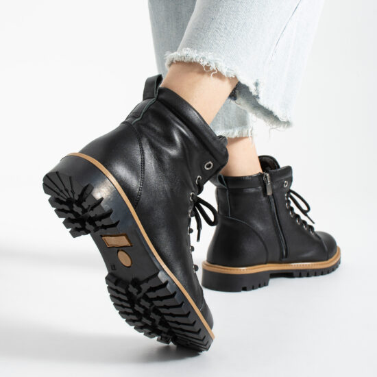 TSL Memory Rebel Black - Negru - Piele naturală