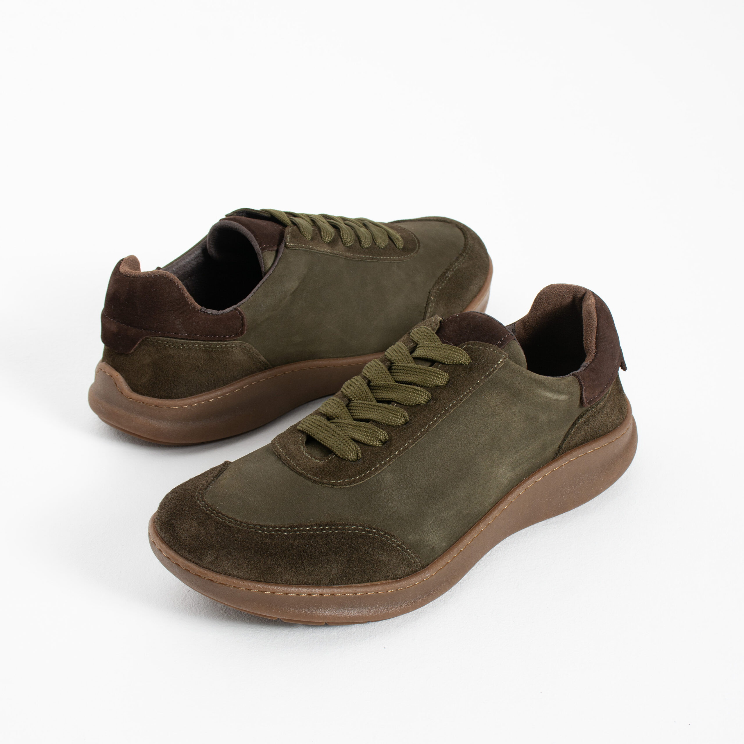 Sneakers barefoot bărbătești din piele naturală Sneakers pentru bărbați 7 Sneakers barefoot bărbătești din piele naturală - vedere de sus