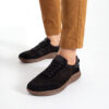 Sneakers barefoot bărbătești din piele naturală Sneakers pentru bărbați 5 Sneakers barefoot bărbătești din piele naturală - TSL Barefoot Atlas Black
