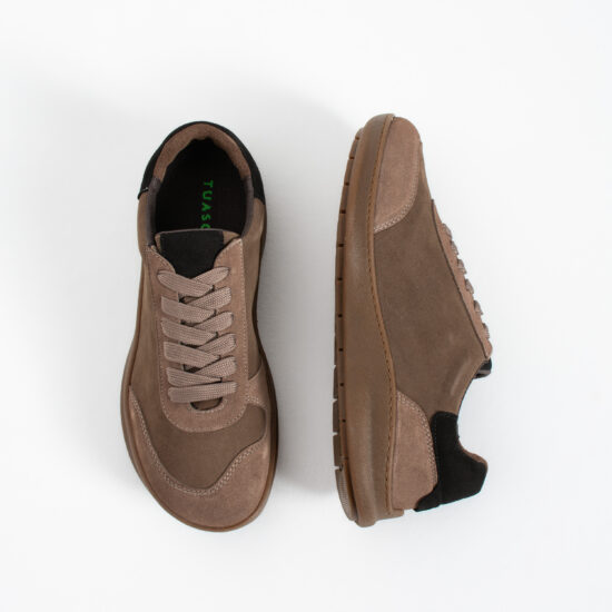 Sneakers barefoot bărbătești din piele naturală Sneakers pentru bărbați 16 Sneakers barefoot bărbătești din piele naturală - vedere laterală