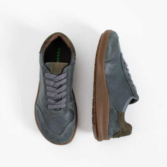 Sneakers barefoot bărbătești din piele naturală Sneakers pentru bărbați 17 Sneakers barefoot bărbătești din piele naturală - vedere laterală